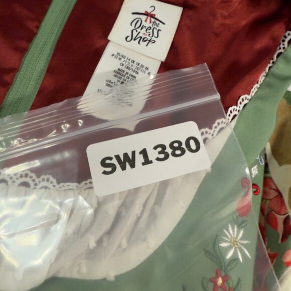 Disney Parks 14 Womens The Dress Shop Matterhorn Bobsleds Swing Dress *flaw - Picture 9 of 9